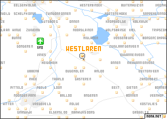 map of Westlaren