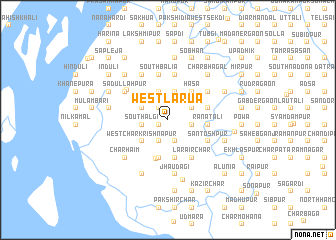 map of West Lārua