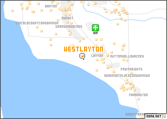 map of West Layton