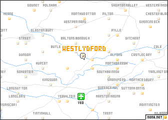 map of West Lydford