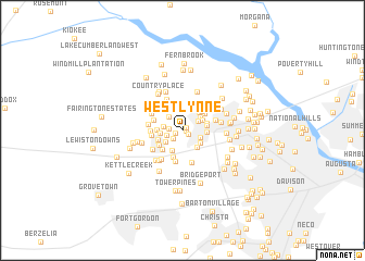 map of West Lynne