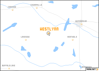 map of West Lynn