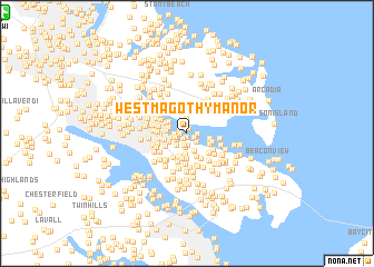 map of West Magothy Manor