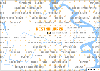 map of West Māijpāra