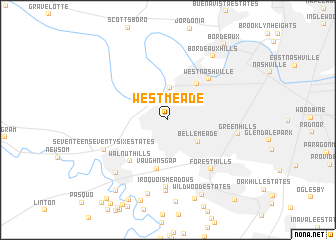 map of West Meade