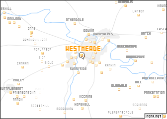 map of West Meade