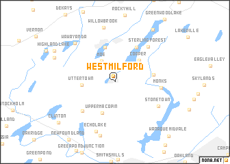 map of West Milford