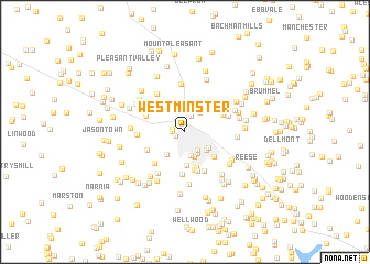 map of Westminster