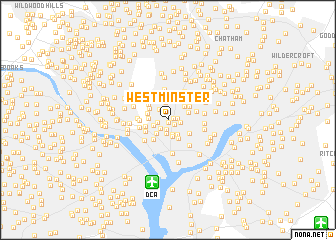 map of Westminster