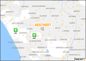 map of Westmont