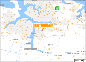 map of West Munden