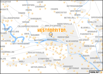 map of West Norriton