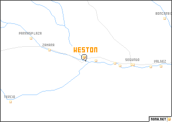 map of Weston