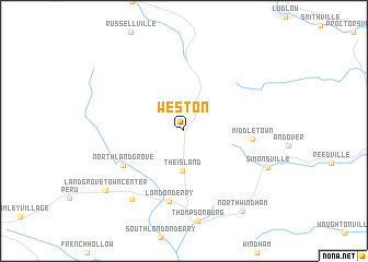 map of Weston