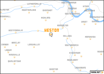 map of Weston