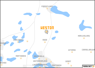 map of Weston