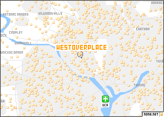 map of Westover Place