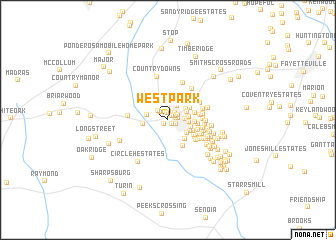 map of Westpark