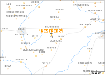 map of West Perry