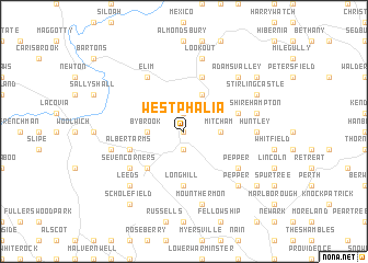 map of Westphalia