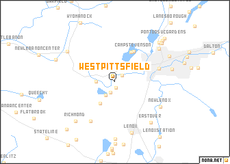 map of West Pittsfield