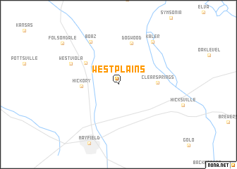 map of Westplains
