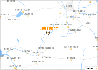 map of Westport