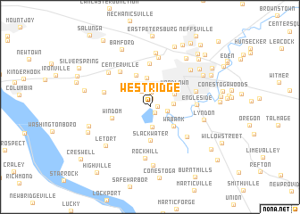 map of West Ridge