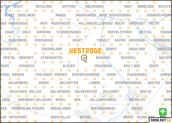 map of Westrode