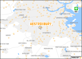 map of West Roxbury