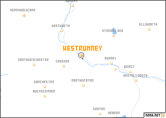 map of West Rumney