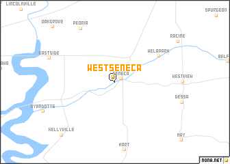 map of West Seneca
