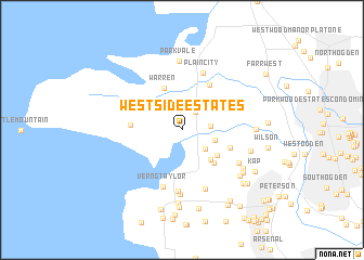 map of West Side Estates