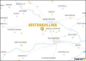 map of Westside Village