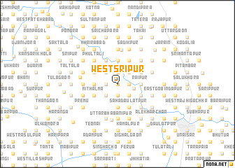 map of West Srīpur