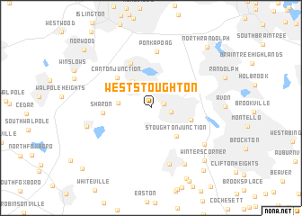 map of West Stoughton