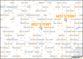 map of Weststraat