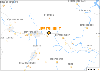 map of West Summit