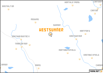 map of West Sumner