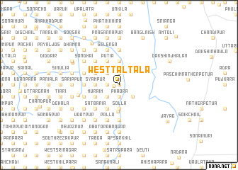 map of West Tāltala