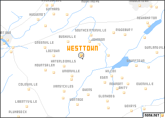 map of Westtown