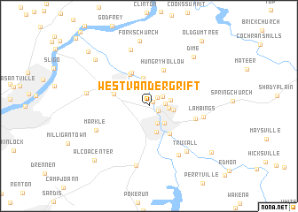 map of West Vandergrift