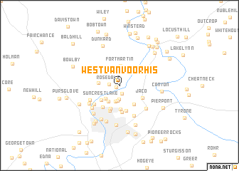 map of West Van Voorhis