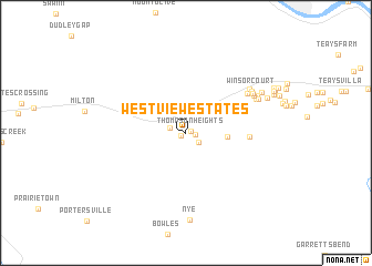 map of Westview Estates