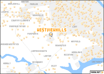 map of Westview Hills