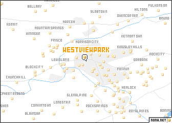 map of West View Park