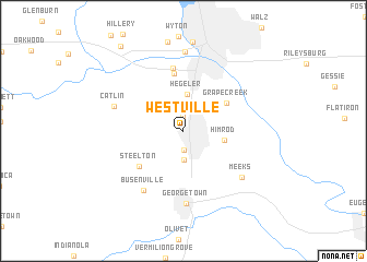 map of Westville