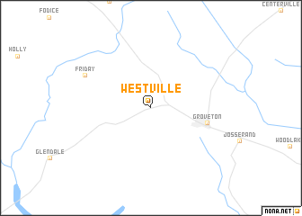 map of Westville