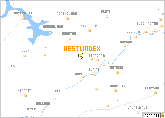 map of West Vindex