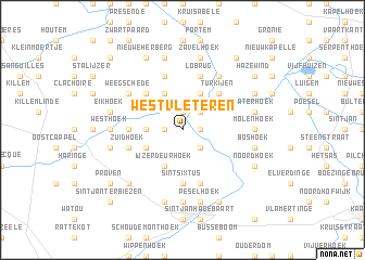 map of Westvleteren